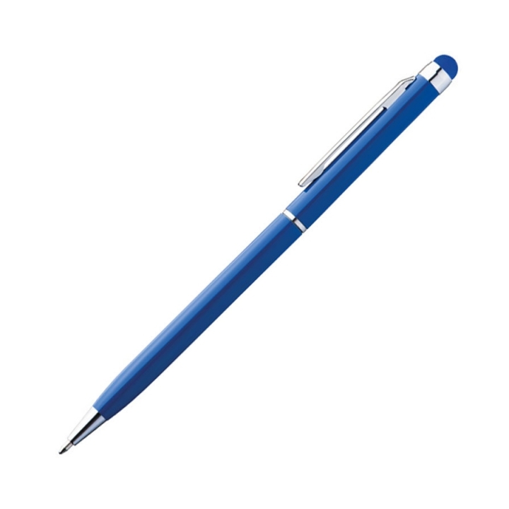 Metalowy długopis z touch penem - 337805