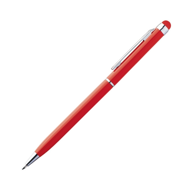 Metalowy długopis z touch penem - 337805