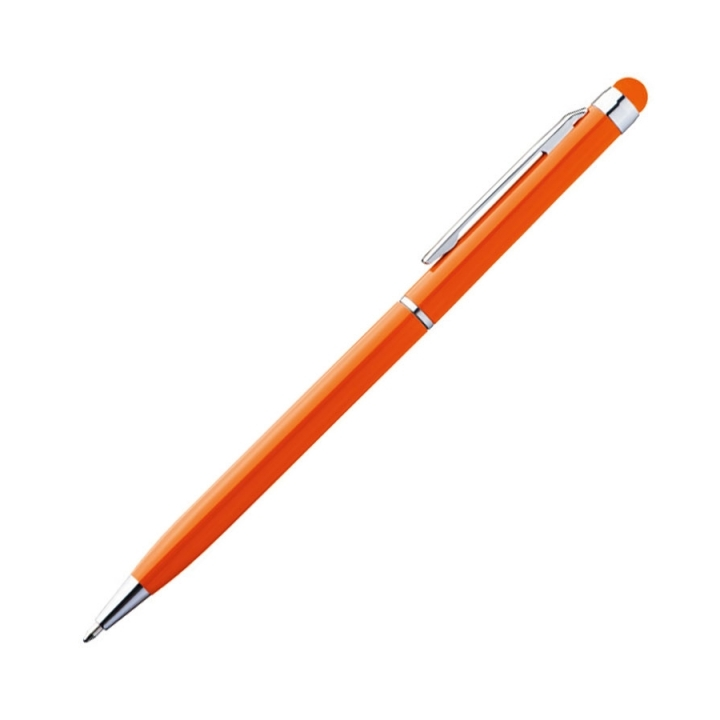 Metalowy długopis z touch penem - 337805