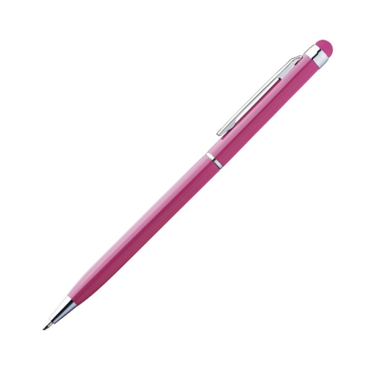 Metalowy długopis z touch penem - 337805