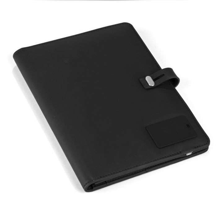 Teczka z power bankiem A5, 4000 mAh - 07167