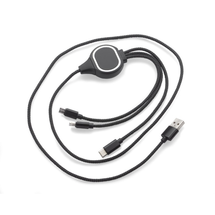 Kabel USB 3 w 1 - 09119