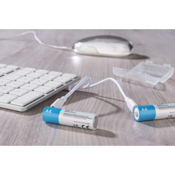 Zestaw akumulatorków AA 1600 mAh - 09125