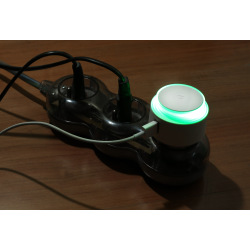 Ładowarka sieciowa USB z lampką nocną - 09135