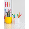 Drewniany ołówek w kolorze neonowym - ST 91731