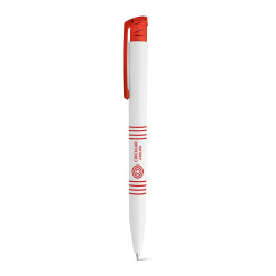 Długopis plastikowy z kolorowym klipie - ST 81102