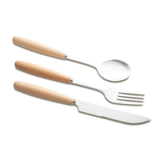 Sztućce stalowe w woreczku - R17156