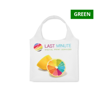 MB1108 - Foldable RPET shopping bag with inside pocket