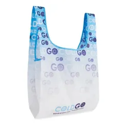 MB1011 - Foldable vest shopping bag with inside pocket