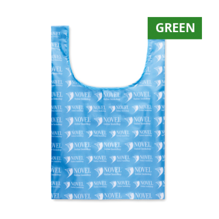 MB1111 - Foldable RPET vest shopping bag with inside pocket