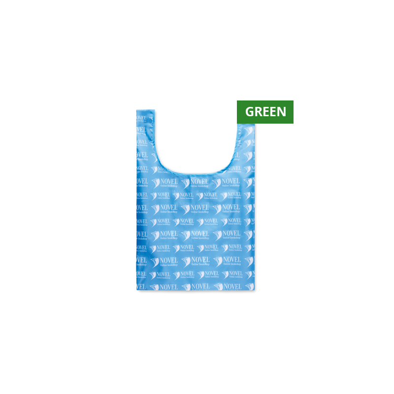 MB1111 - Foldable RPET vest shopping bag with inside pocket