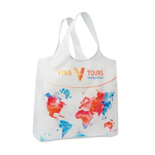 MB1007 - Foldable shopping bag with pouch