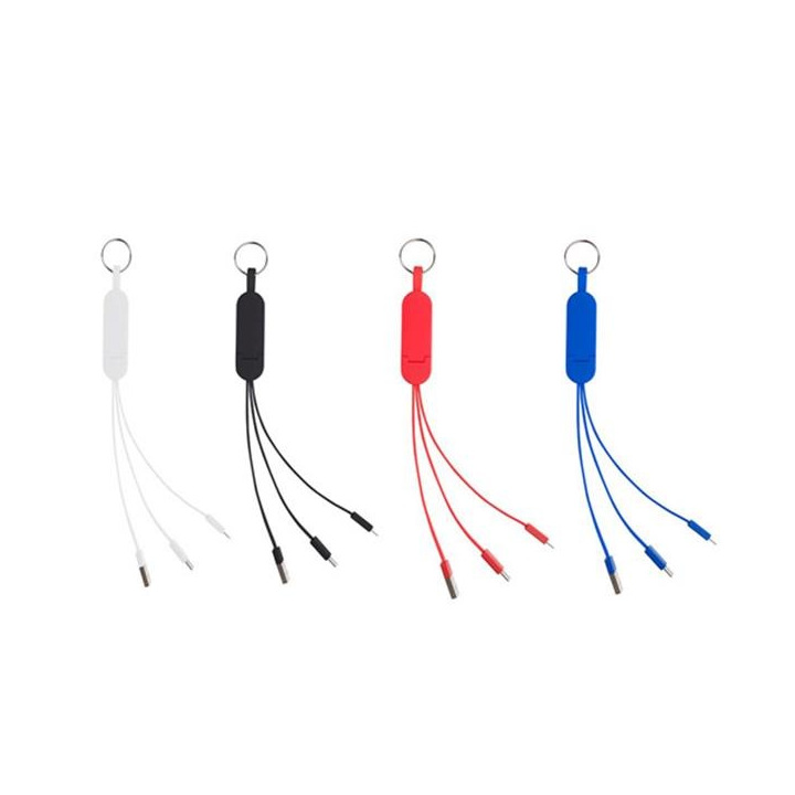 Kabel do ładowania 3w1 z uchwytem na telefon - IP11058600