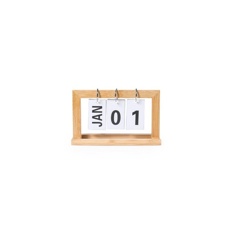 Bambusowy kalendarz na biurko - V0261-16