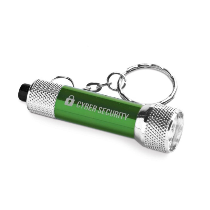 Aluminiowy brelok z latarką 3 LED - ST 93141