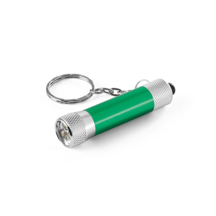 Aluminiowy brelok z latarką 3 LED - ST 93141