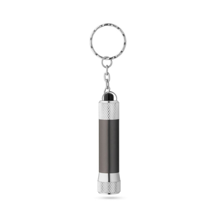 Aluminiowy brelok z latarką 3 LED - ST 93141