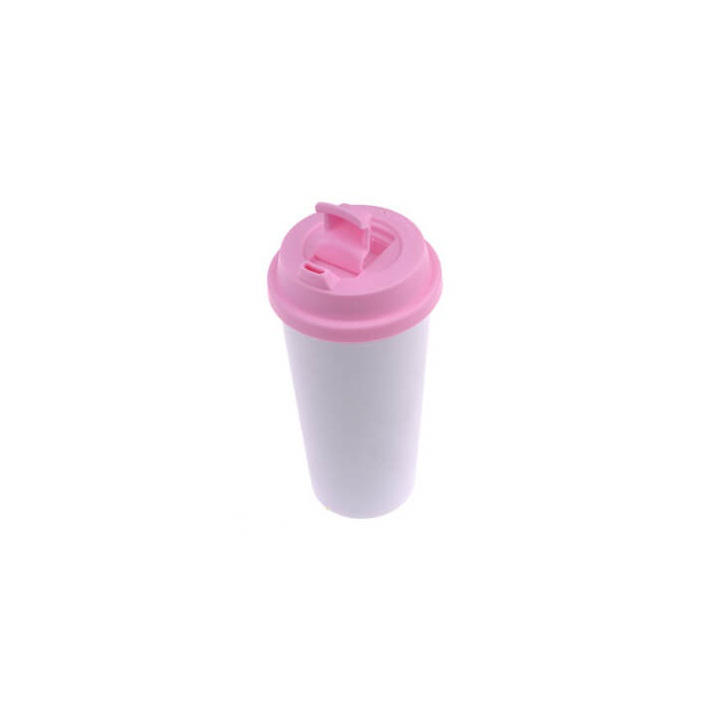 Kubek ECO Tumbler z fioletowym wieczkiem PS