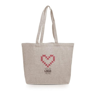 Torba bawełniana z recyklingu 280g/m2 - IP311151