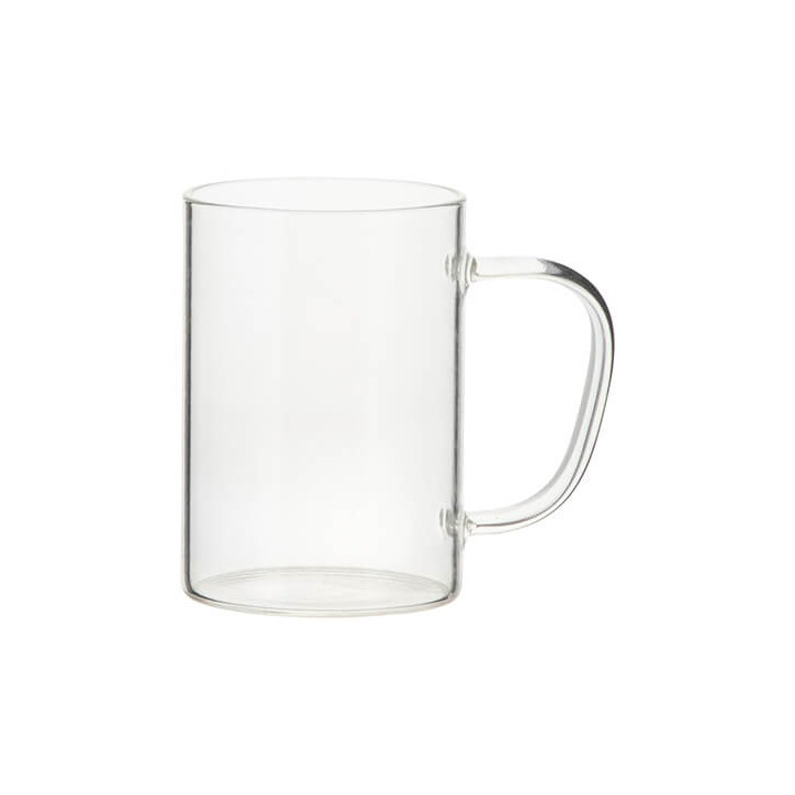 Szklanka 360 ml z kolorowym uszkiem do sublimacji