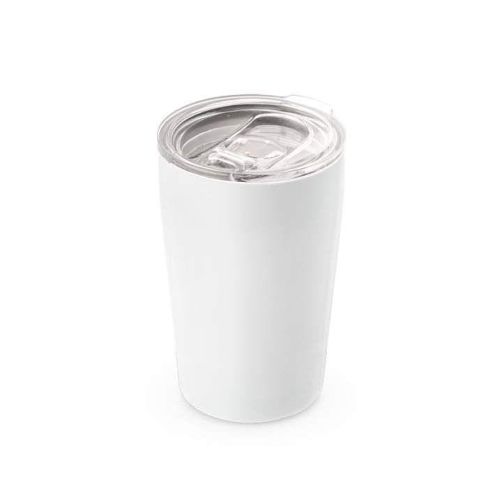 Kubek podróżny ze stali nierdzewnej 380 ml - ST 94242