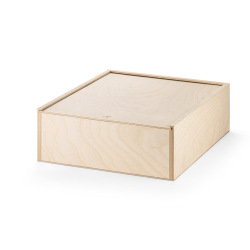 Drewniane pudełko L - ST 94942