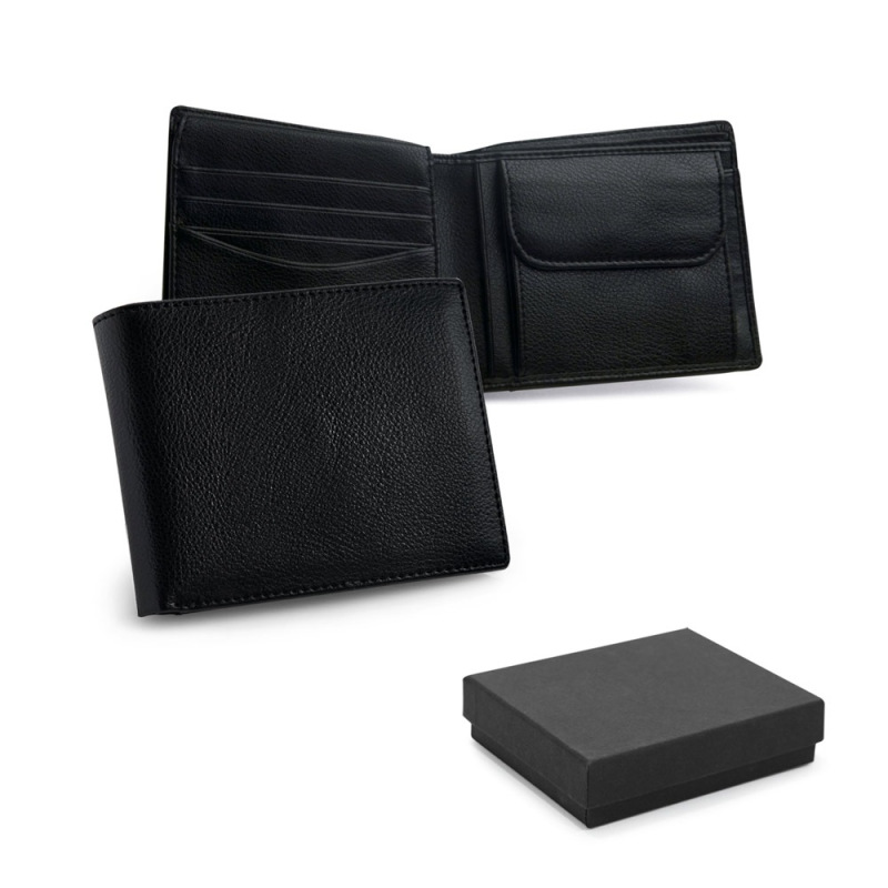 Skórzany portfel z systemem RFID - ST 93222
