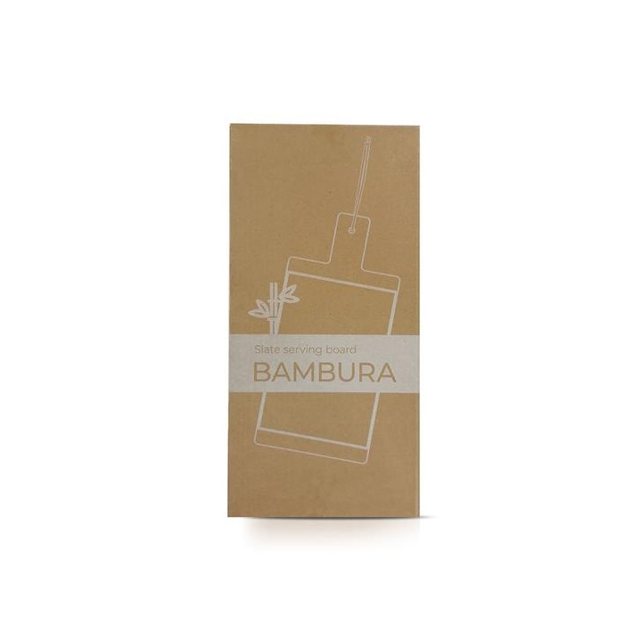 Deska bambusowa z łupkiem - IP26028838