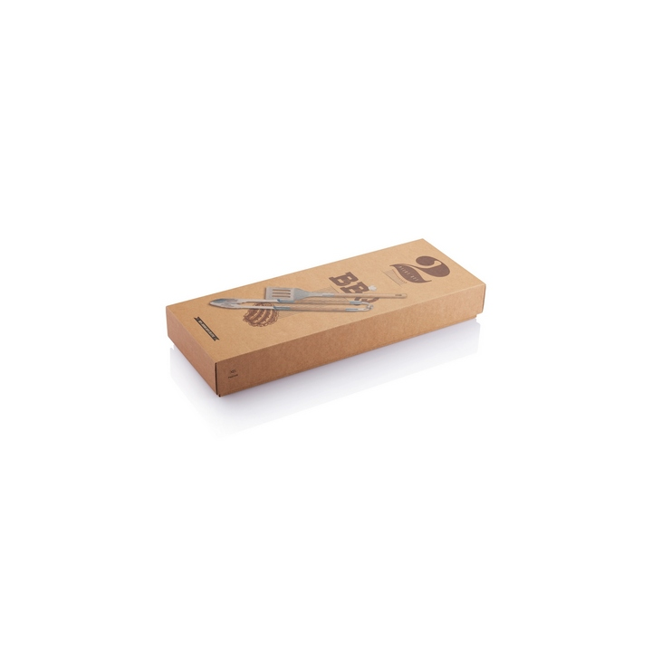 Bambusowy zestaw do grilla 2 el. - P422.839