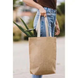 Torba na zakupy z juty - R08497
