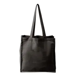 Czarna torba bawełniana - R08496