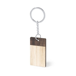 Drewniany brelok do kluczy - V0913