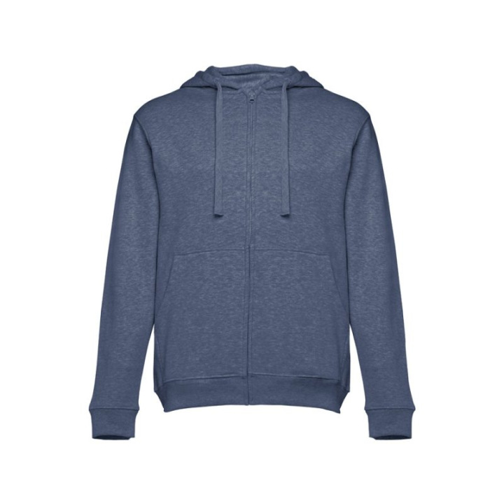 Męska bluza z kapturem zapinana na suwak, 320 g - 30161