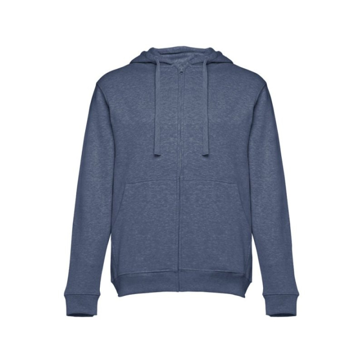 Męska bluza z kapturem zapinana na suwak, 320 g - 30161