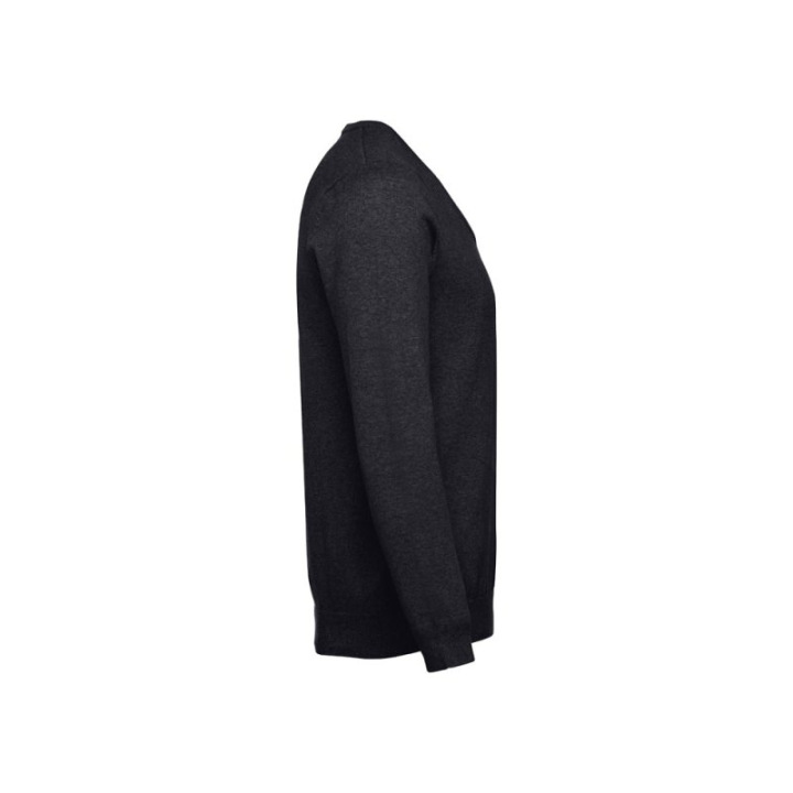 Męski sweter z dekoltem "V", 220 g - 30149