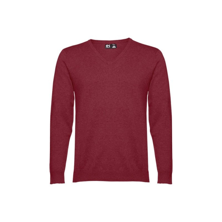 Męski sweter z dekoltem "V", 220 g - 30149