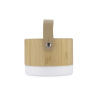Głośnik bezprzewodowy z bambusa z wbudowaną lampką - AS 09148