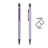 Długopis aluminiowy z gumowaną powierzchnia - IP13149611
