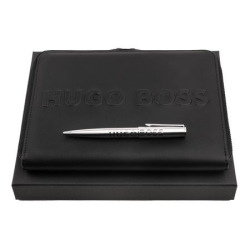 Zestaw upominkowy HUGO BOSS długopis i teczka A5 - PW HSH2094B + HTM209A