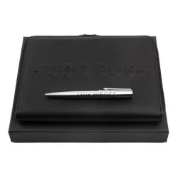 Zestaw upominkowy HUGO BOSS długopis i teczka A5 - PW HSH2094B + HTM209A