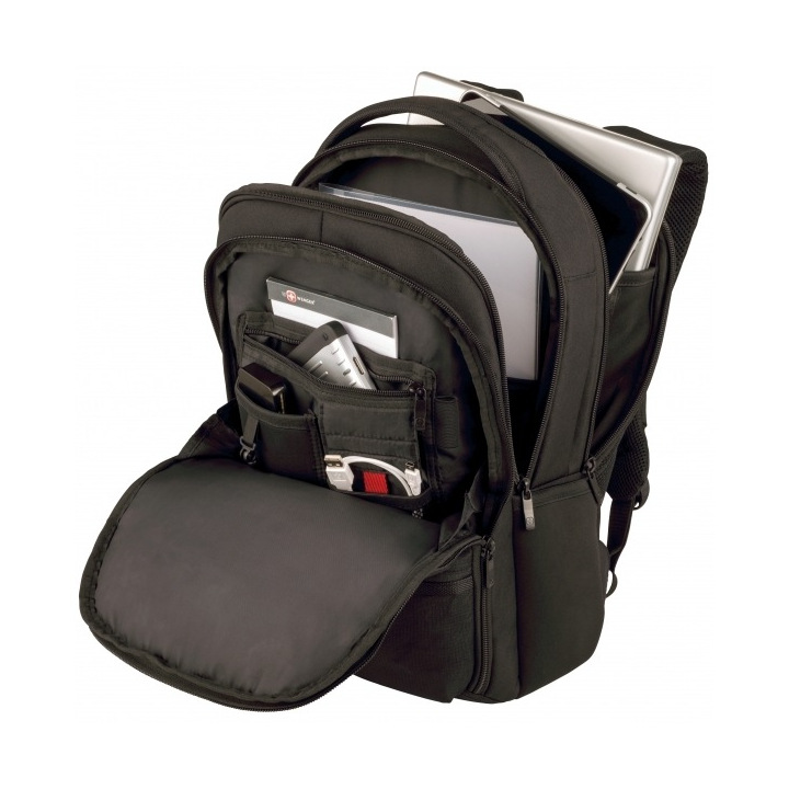 BACKPACK WENGER FUSE 16/41CM, BLACK - W600630