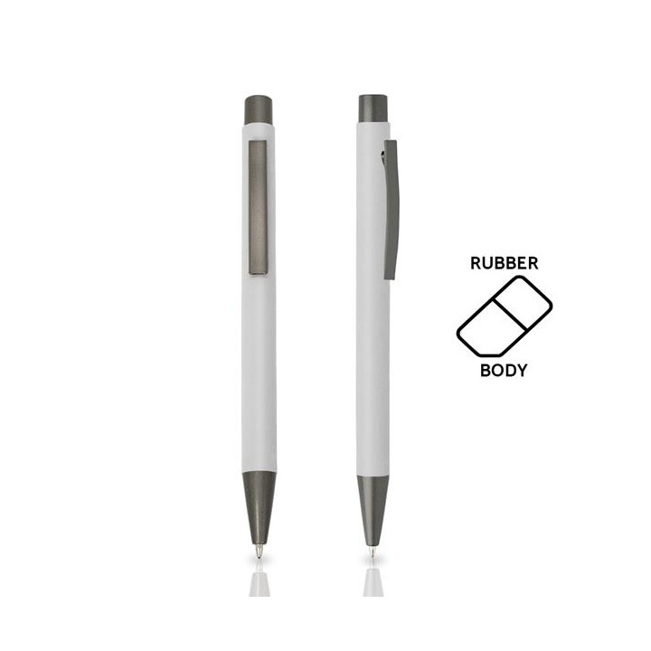 Długopis metalowy aluminiowy soft touch - IP13148711