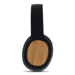 Słuchawki bezprzewodowe z elementami z bambusa - LT95014