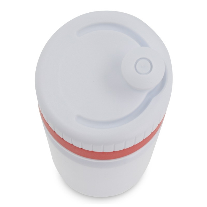 Bidon sportowy z kolorową obwódką, 750 ml - LT98786