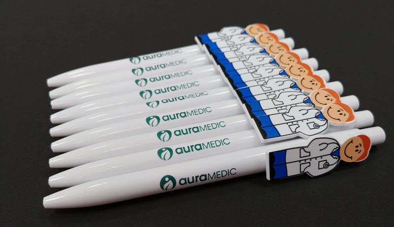 Doctor-shaped pen with print