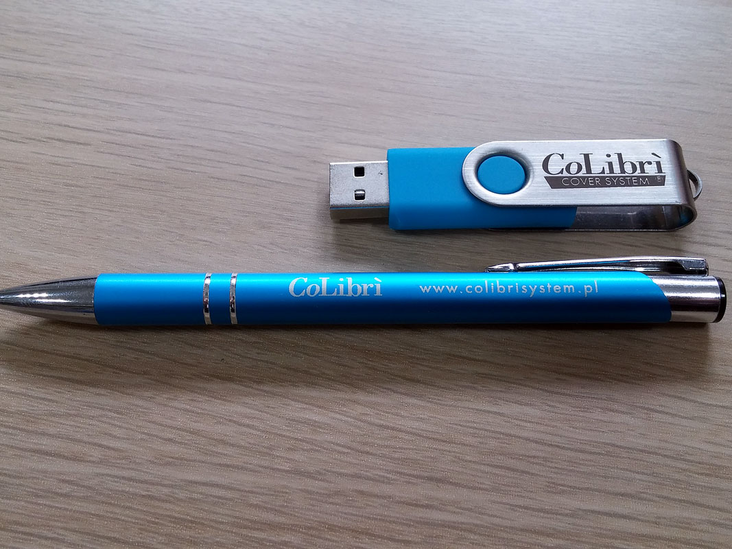  USB and metal pens with engraving