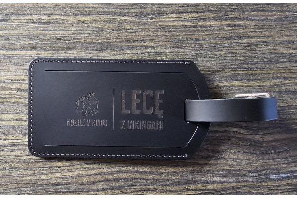  Luggage tag with engraving