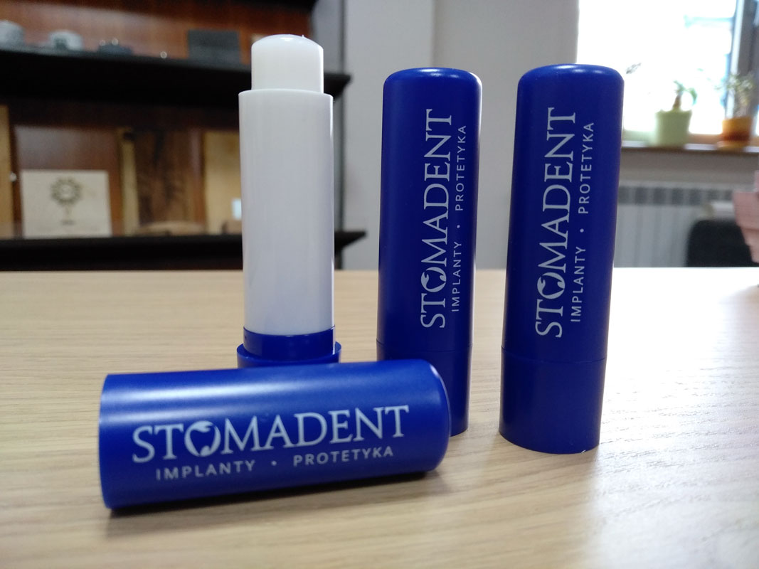  Printed lip balms
