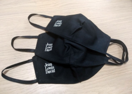  FACE MASK WITH ELASTIC EAR BANDS WITH PRINT