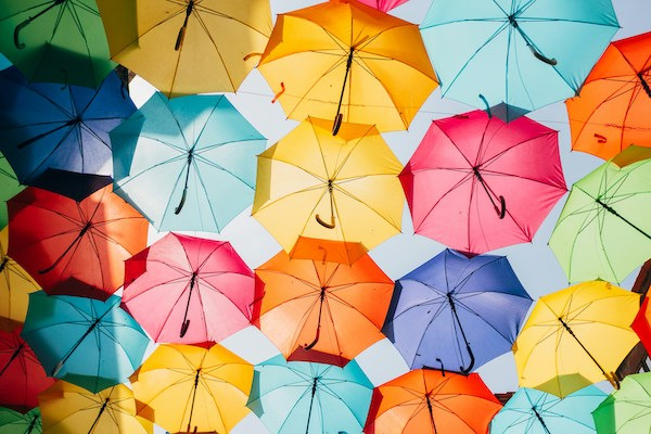  Advertising umbrellas